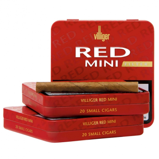 Villiger Mini Red mit Filter, 20er Blechbox