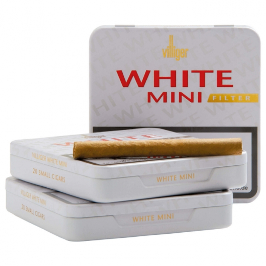 Villiger Mini White mit Filter, 20er Blechbox