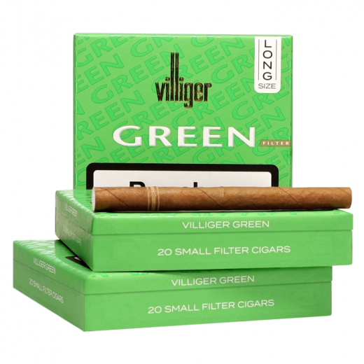 Villiger Long Green Filter, 20er Box