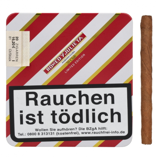 Romeo y Julieta Club Limited Edition 2023, 20er Box