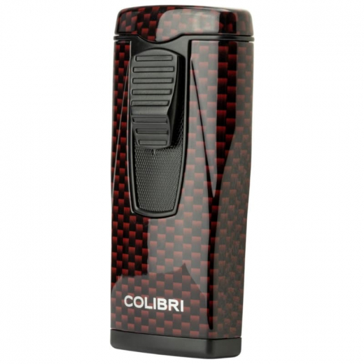 Colibri Triple Jetflame Monaco II Carbon, mit Gas (vier Farben)