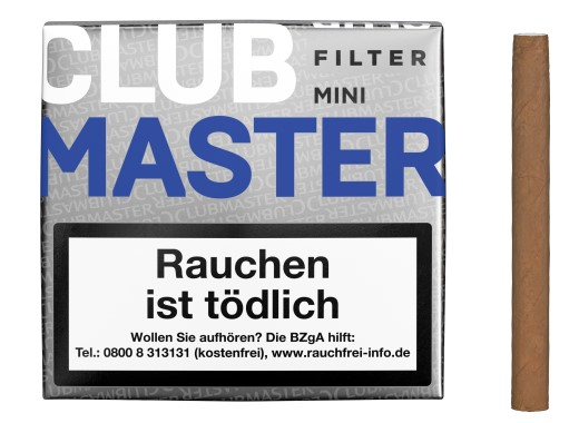 Clubmaster Mini Filter Blue, 20er Box