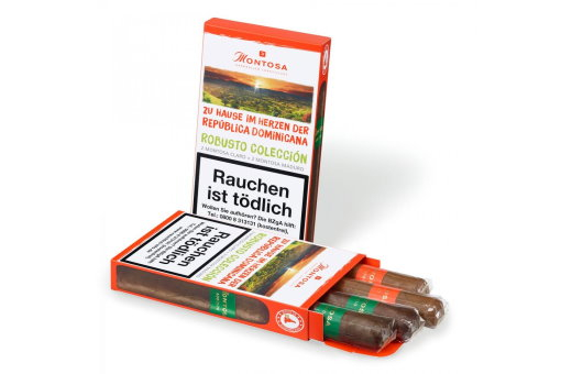 Montosa Zigarrensampler Robusto Colección, 4er