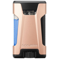 Colibri Double Jetflame Rebel II, mit Gas (acht Farben)
