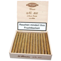 Woermann Classic Sumatra Cigars No. 200, 25er Holzbox