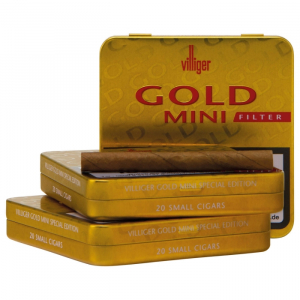 Villiger Mini Gold mit Filter, 20er Blechbox