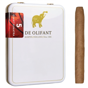 De Olifant Modern Zigarillos Giant Cigarillos Sumatra, 5er