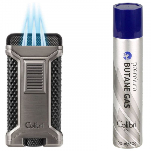 Colibri Triple Jetflame Ascari, mit Gas (sechs Farben)