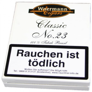 Woermann Classic Brasil Cigarillos No. 23, 20er Box